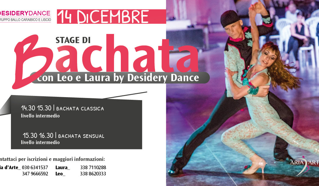 Stage di Bachata 14 Dicembre